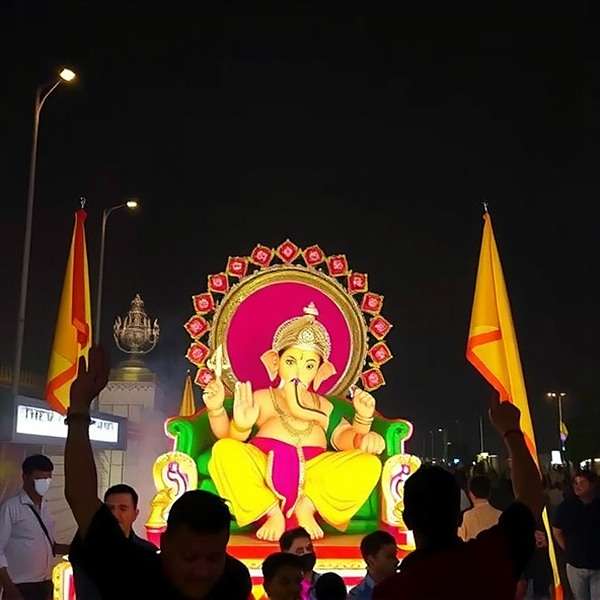 Ganesh Chaturthi celebration